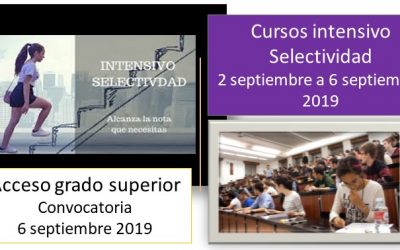 Cursos Intensivo de Selectividad