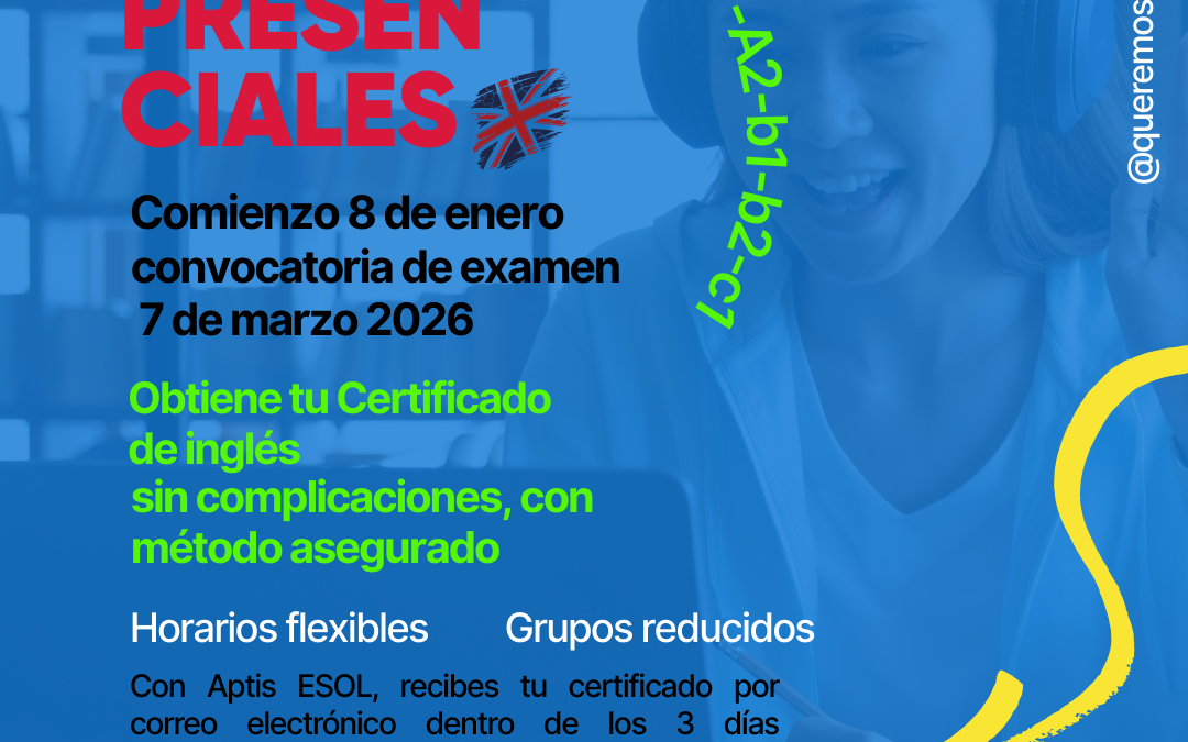 Cursos Aptis Enero 2026